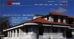 Desktop Screenshot of catisan.com.tr